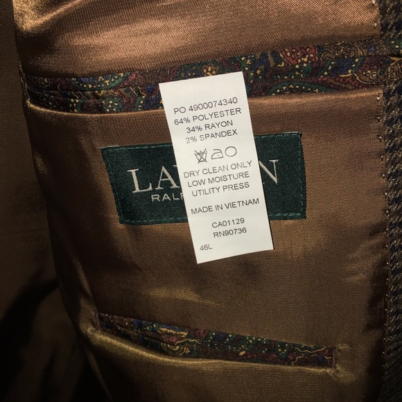 Ralph Lauren Houndstooth Blazer - Picture 3 of 3